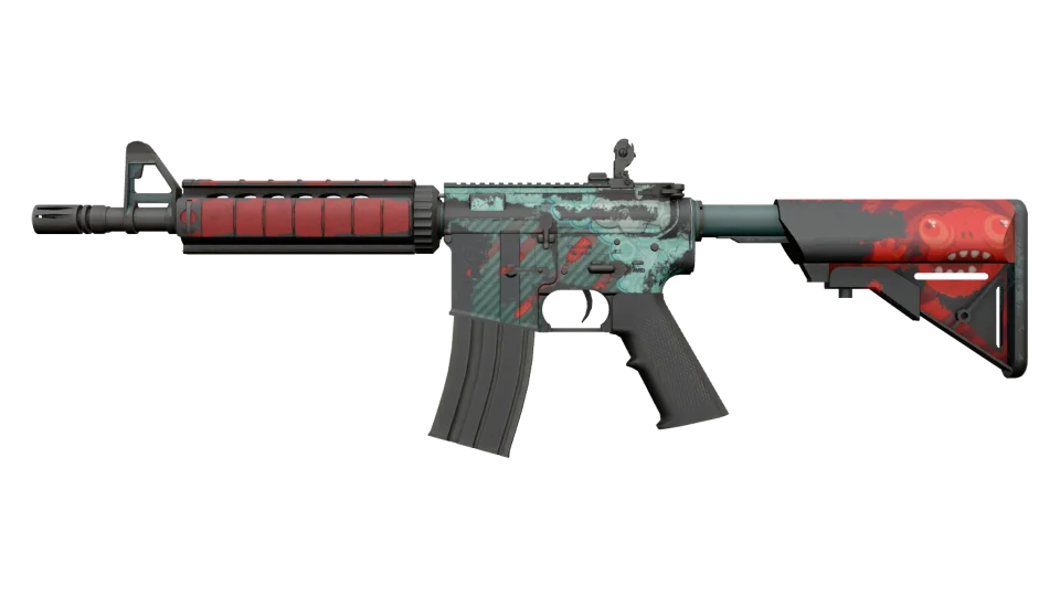 M4A4 | Bullet Rain (Well-Worn) thumbnail