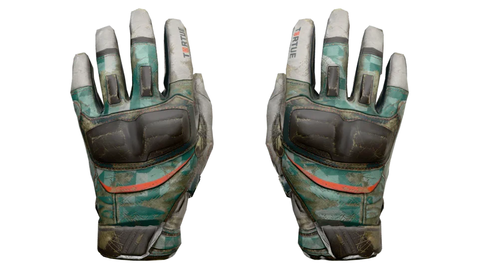 ★ Moto Gloves | Spearmint (Battle-Scarred) thumbnail