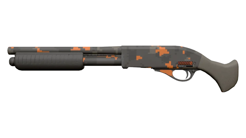 StatTrak™ Sawed-Off | Orange DDPAT (Factory New)