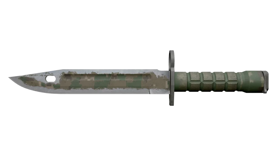 ★ Bayonet | Forest DDPAT (Battle-Scarred)