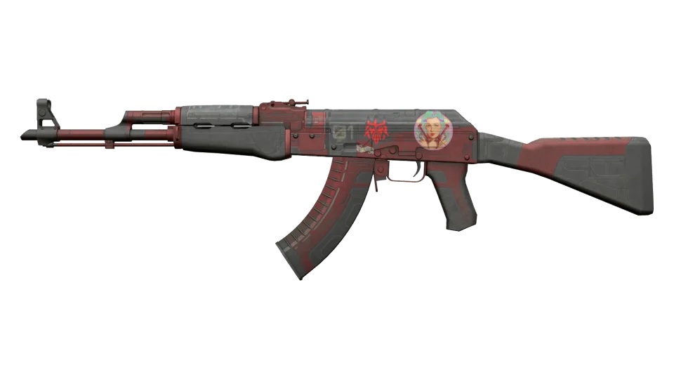 Miniatura de AK-47 | Orbit Mk01 (Battle-Scarred)