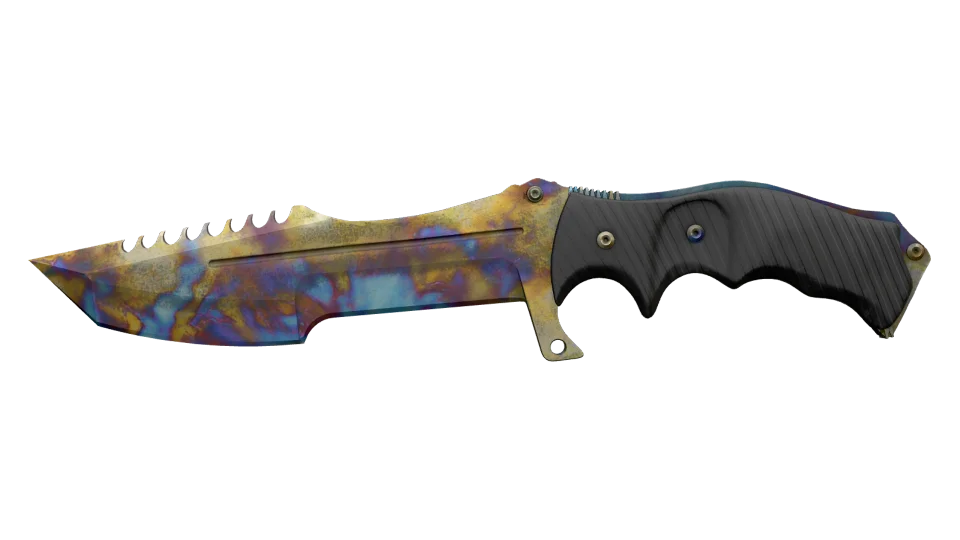 ★ Huntsman Knife | Case Hardened (Battle-Scarred)