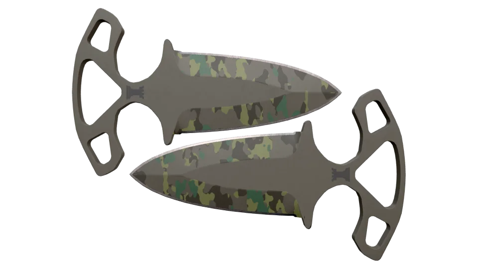 ★ Shadow Daggers | Boreal Forest (Minimal Wear)