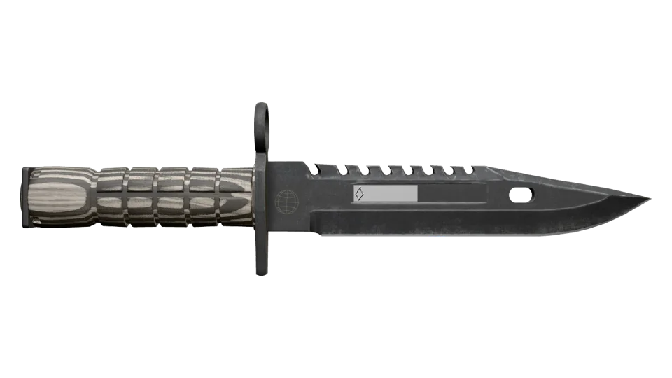Miniatura de ★ StatTrak™ M9 Bayonet | Black Laminate (Factory New)
