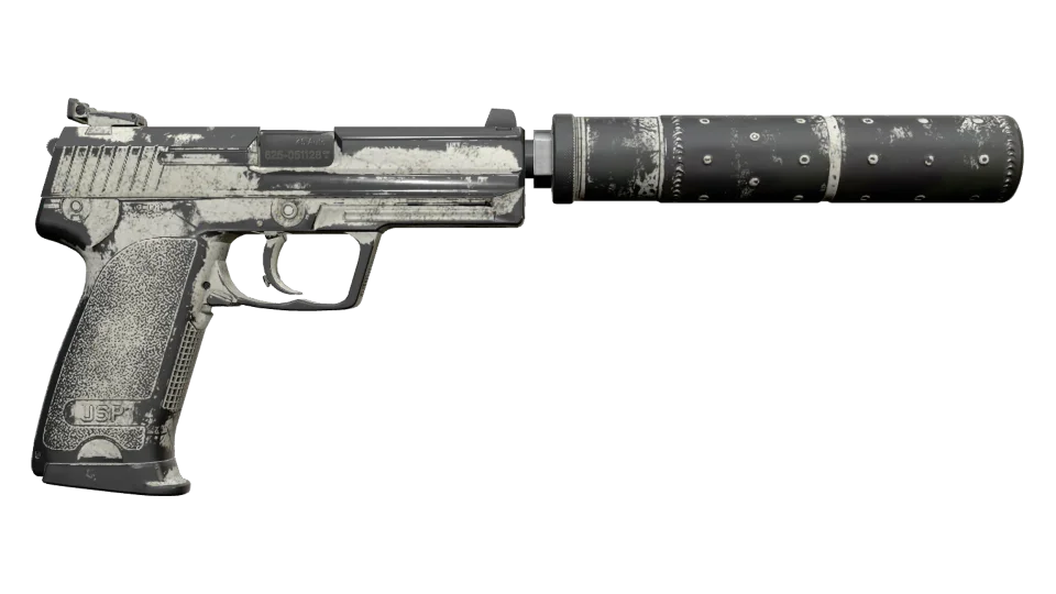 USP-S | Whiteout (Battle-Scarred) thumbnail
