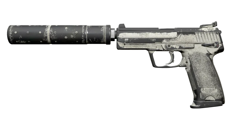 USP-S | Whiteout (Battle-Scarred)