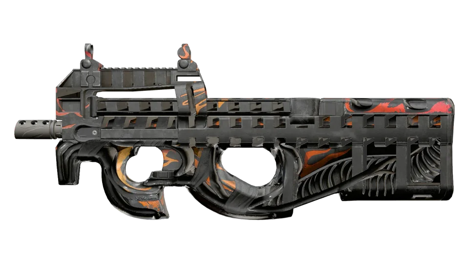 P90 | Vent Rush (Battle-Scarred)