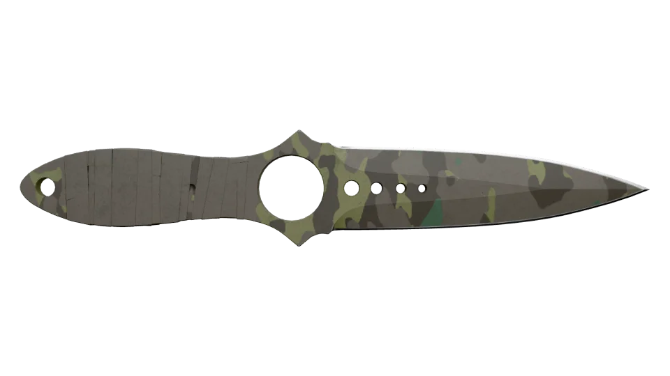 ★ Skeleton Knife | Boreal Forest (Well-Worn) 缩略图