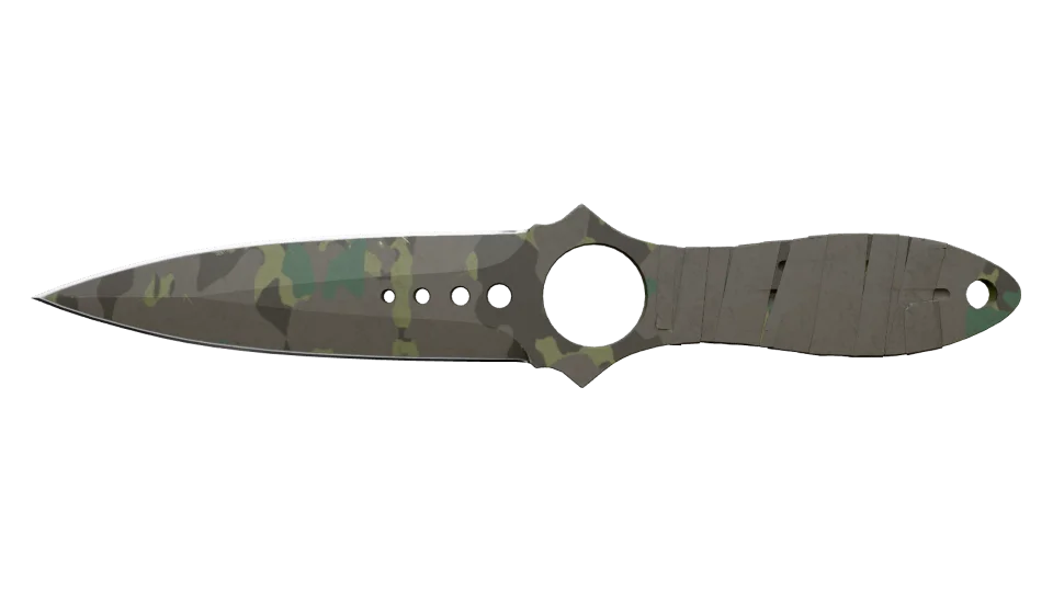 ★ Skeleton Knife | Boreal Forest (Well-Worn) 缩略图