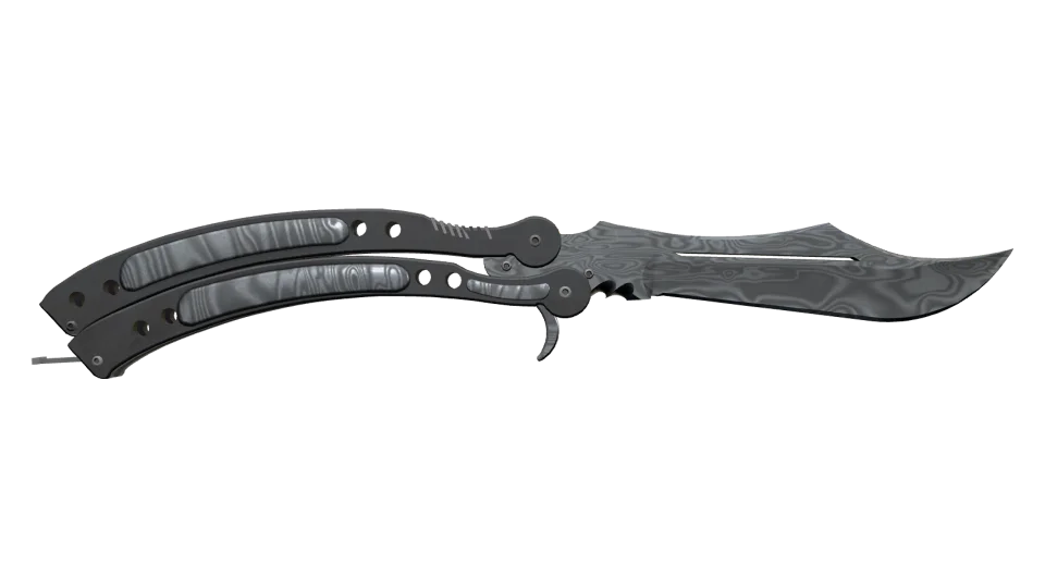 ★ Butterfly Knife | Damascus Steel (Well-Worn) thumbnail