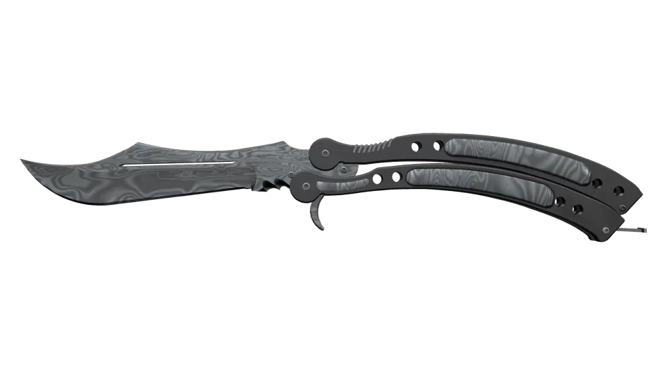 ★ Butterfly Knife | Damascus Steel (Well-Worn) thumbnail