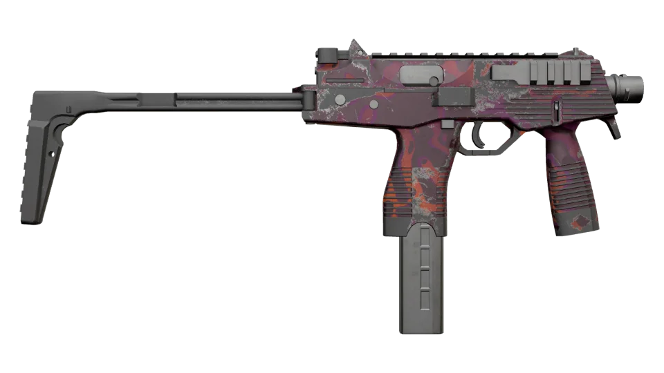 MP9 | Ruby Poison Dart (Well-Worn) thumbnail