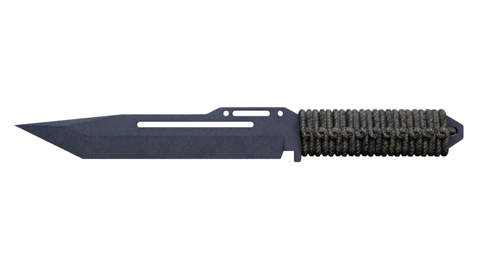 ★ Paracord Knife | Blue Steel (Battle-Scarred)