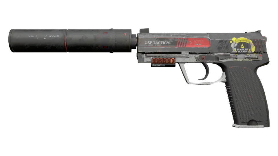 StatTrak™ USP-S | Cyrex (Battle-Scarred) thumbnail