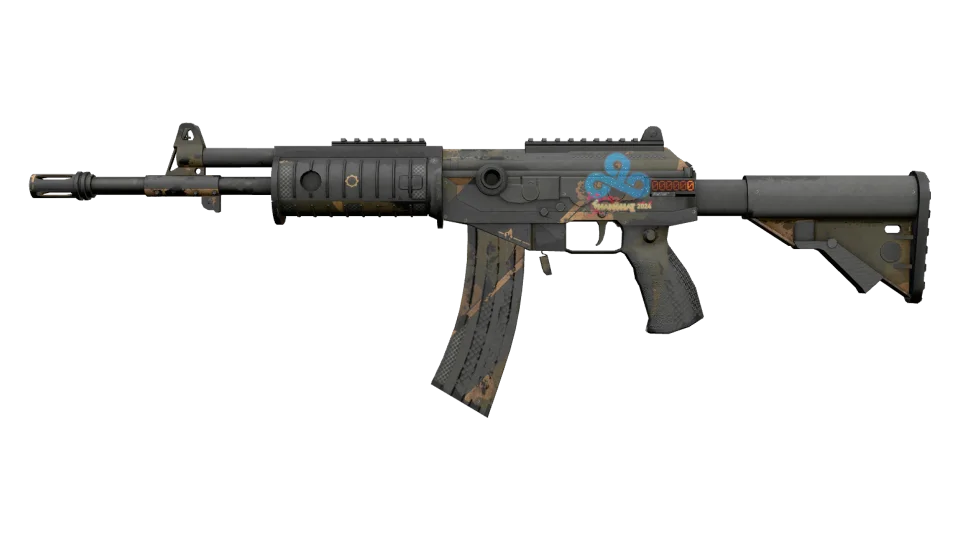 StatTrak™ Galil AR | Black Sand (Battle-Scarred)