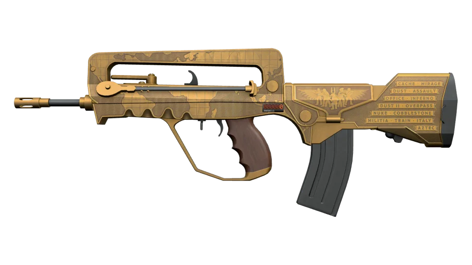 StatTrak™ FAMAS | Commemoration (Field-Tested) thumbnail