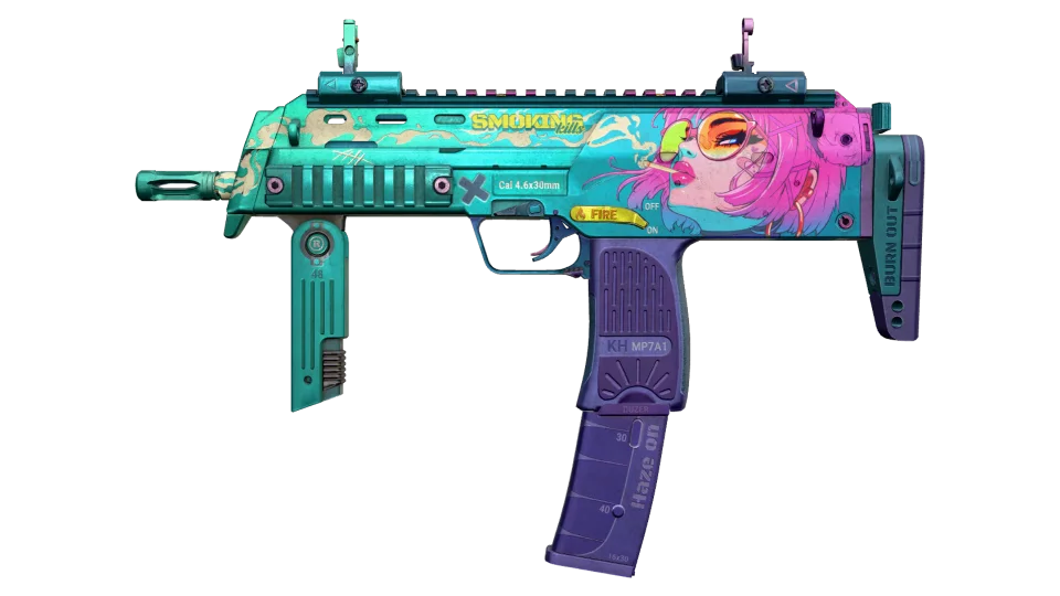 MP7 | Smoking Kills (Well-Worn) thumbnail