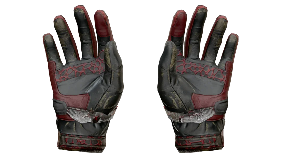 ★ Moto Gloves | Blood Pressure (Battle-Scarred) thumbnail