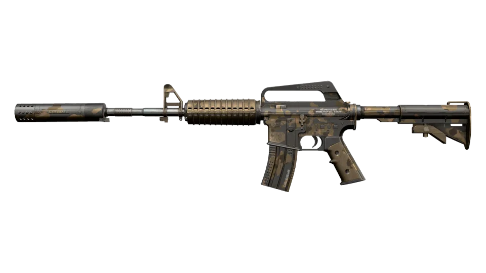 M4A1-S | Mud-Spec (Minimal Wear)