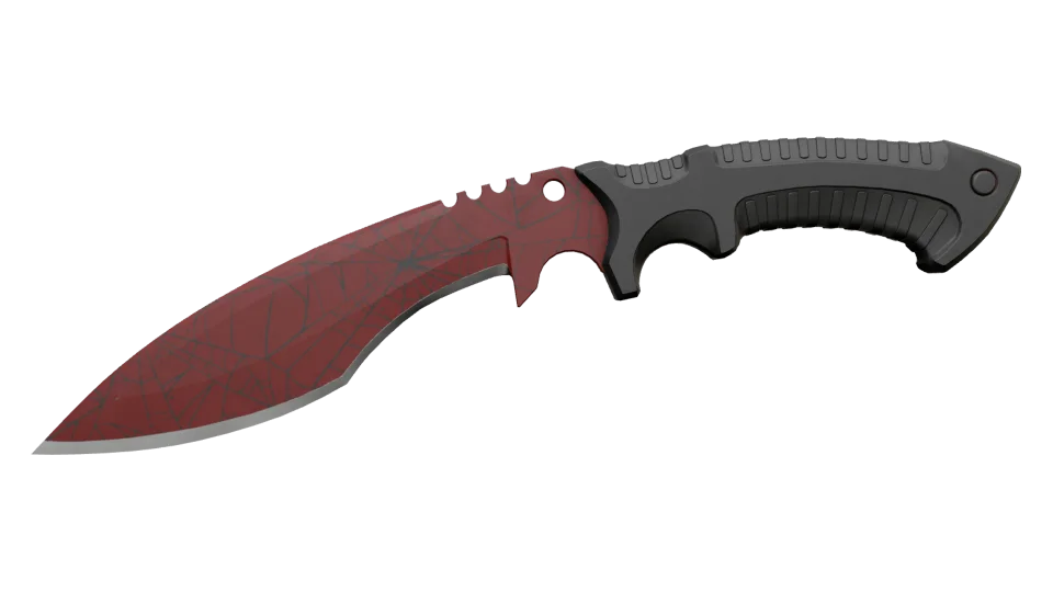 ★ Kukri Knife | Crimson Web (Minimal Wear)