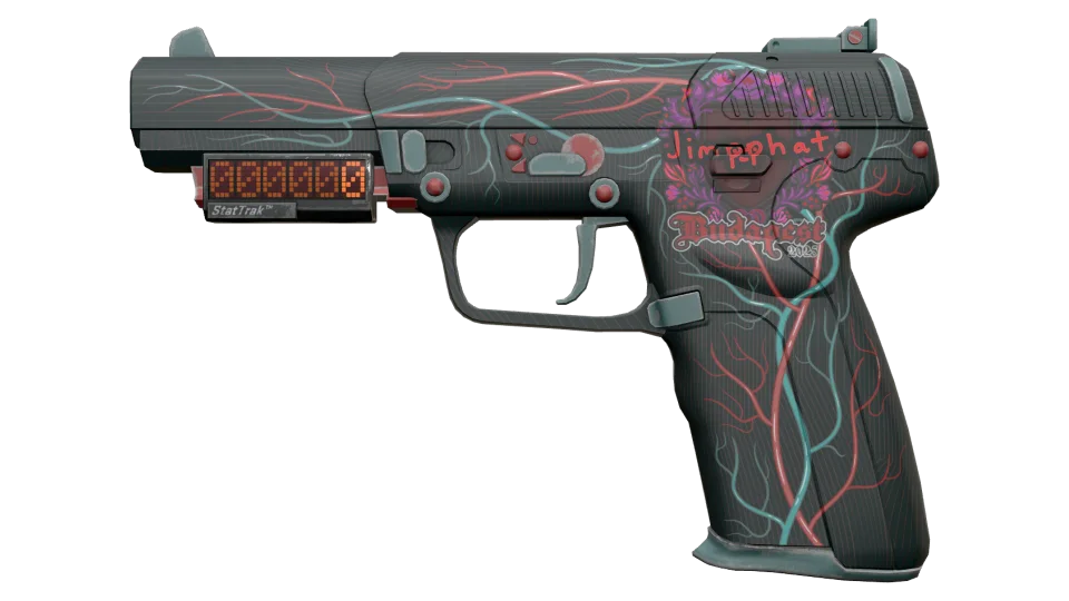 StatTrak™ Five-SeveN | Capillary (Minimal Wear) thumbnail