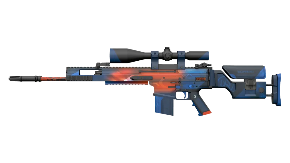 StatTrak™ SCAR-20 | Cardiac (Field-Tested)
