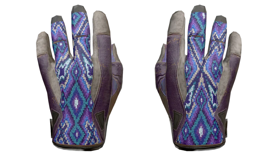 ★ Sport Gloves | Violet Beadwork (Field-Tested)