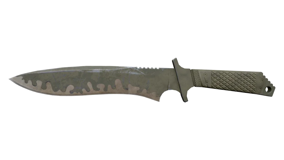 ★ Classic Knife | Safari Mesh (Battle-Scarred)