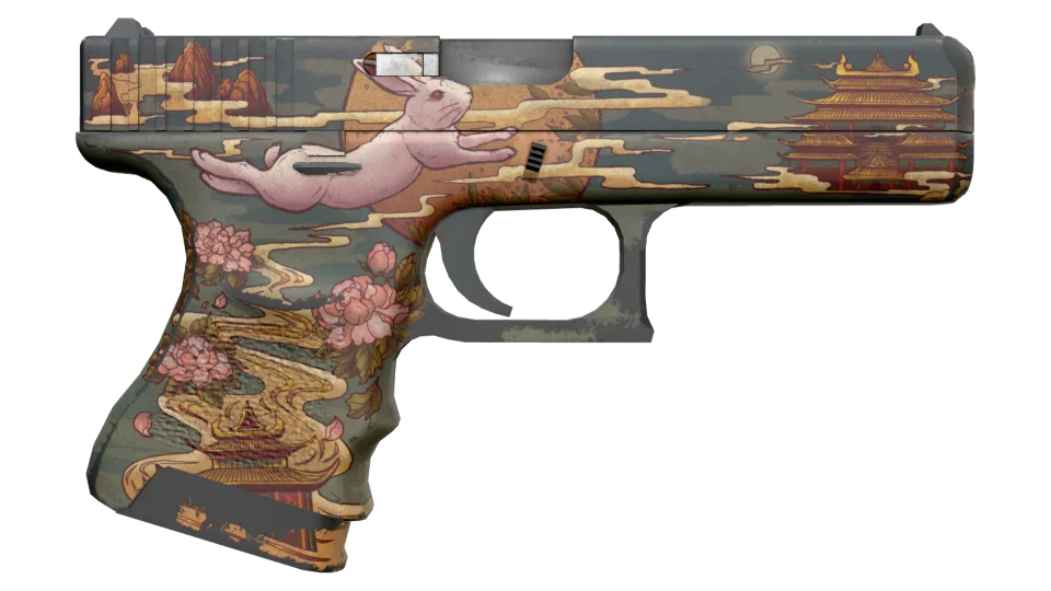 صورة مصغرة لـ Glock-18 | Umbral Rabbit (Well-Worn)