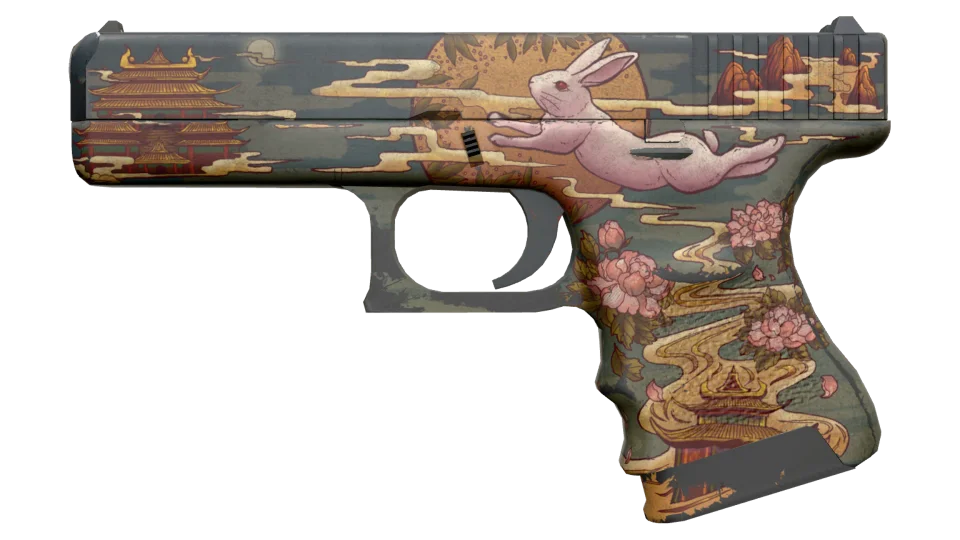 صورة مصغرة لـ Glock-18 | Umbral Rabbit (Well-Worn)