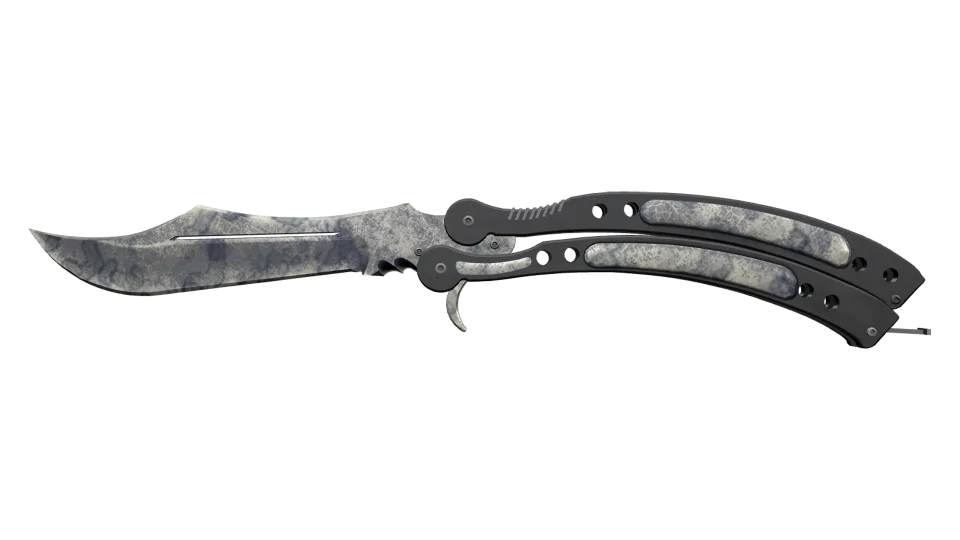 ★ Butterfly Knife | Stained (Battle-Scarred) thumbnail