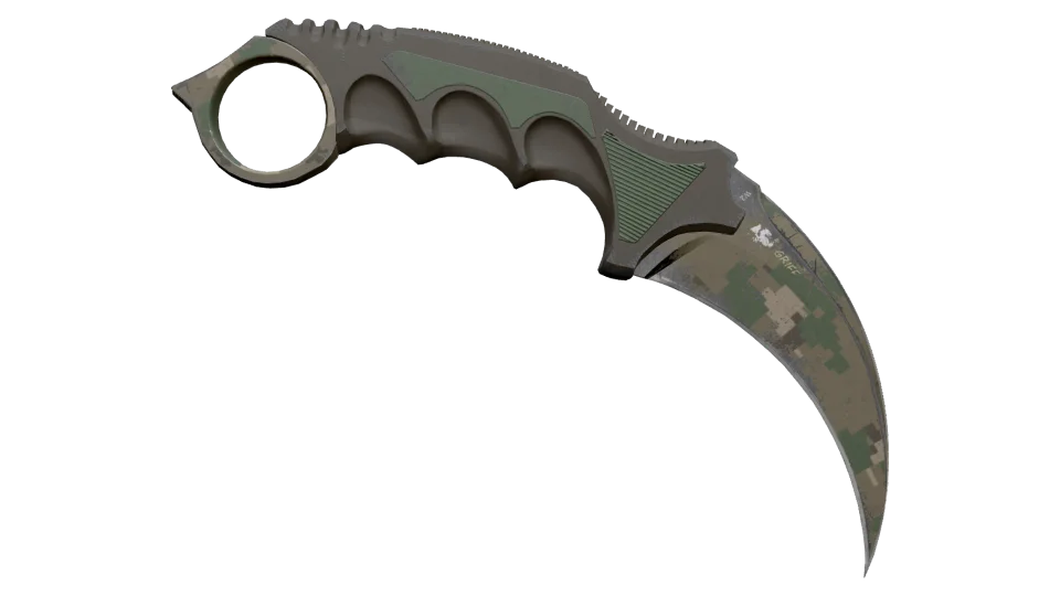 صورة مصغرة لـ ★ Karambit | Forest DDPAT (Well-Worn)