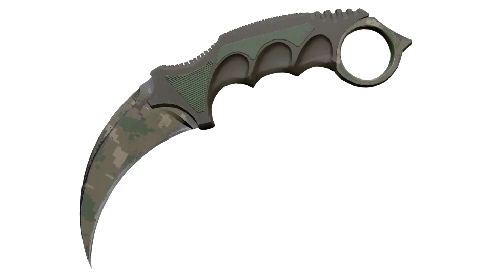 ★ Karambit | Forest DDPAT (Well-Worn)
