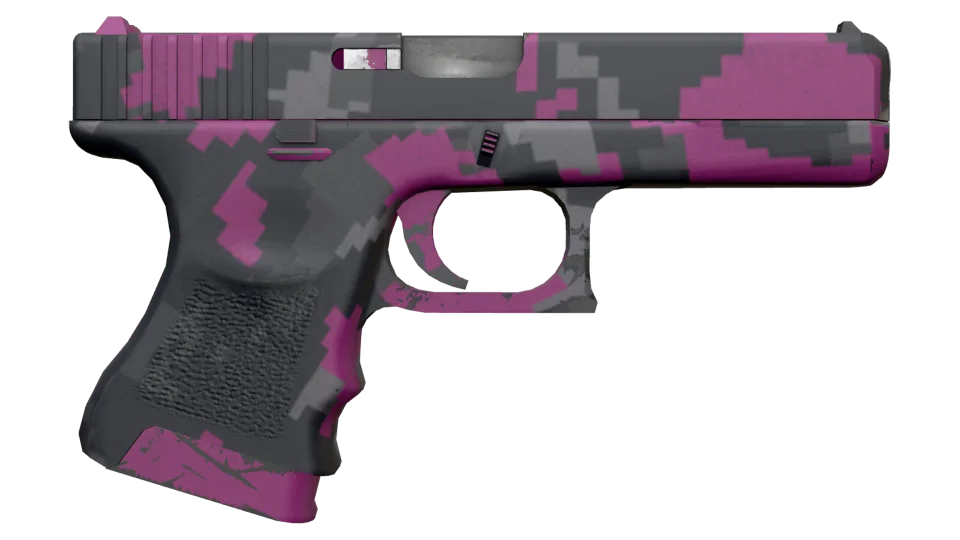 Glock-18 | Pink DDPAT (Minimal Wear) thumbnail