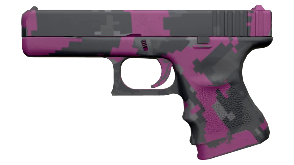Glock-18 | Pink DDPAT (Minimal Wear)