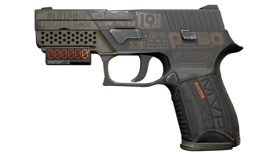 StatTrak™ P250 | Bullfrog (Battle-Scarred)