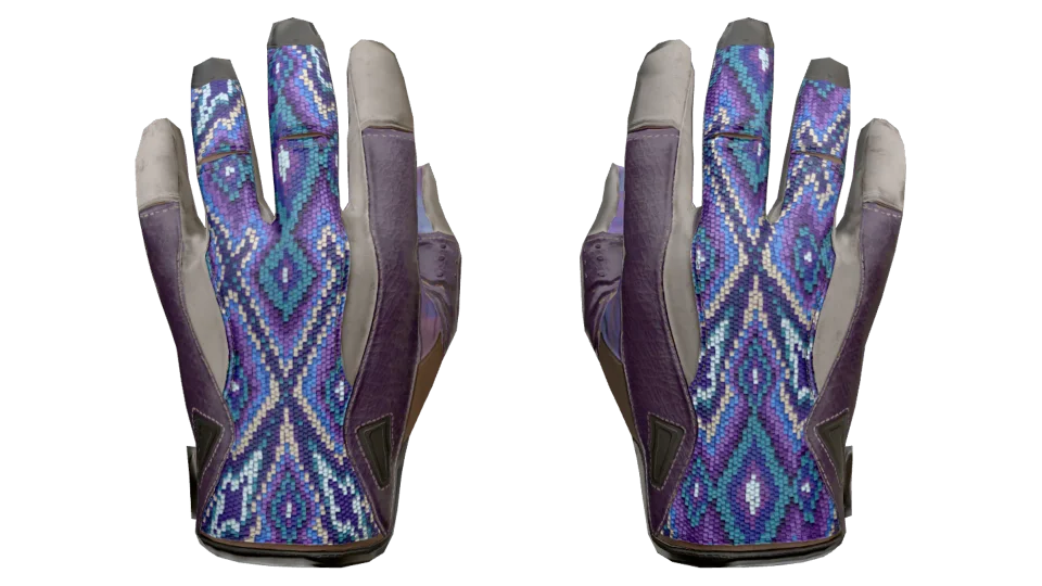 ★ Sport Gloves | Violet Beadwork (Minimal Wear)