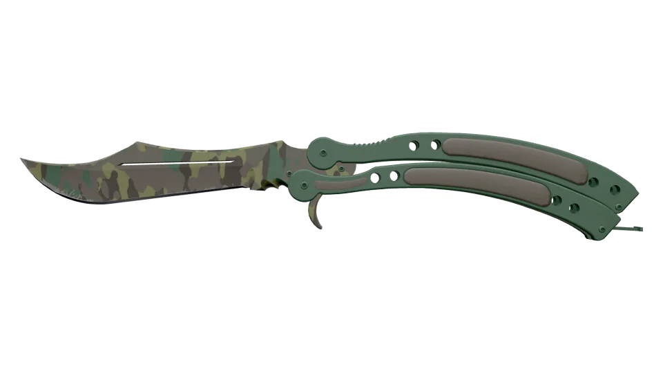 ★ Butterfly Knife | Boreal Forest (Minimal Wear)