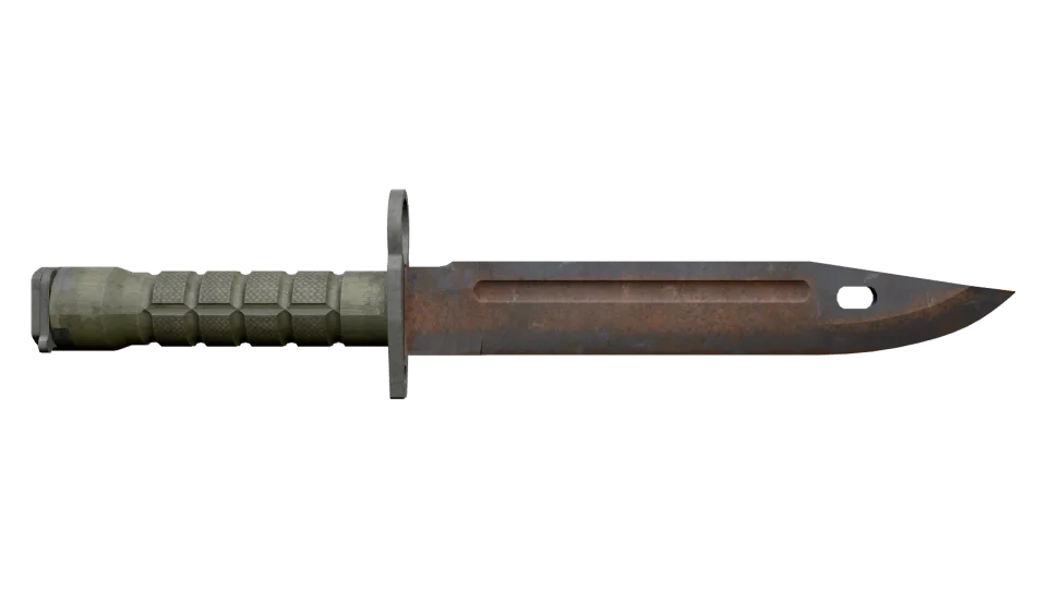 ★ Bayonet | Rust Coat (Battle-Scarred) thumbnail