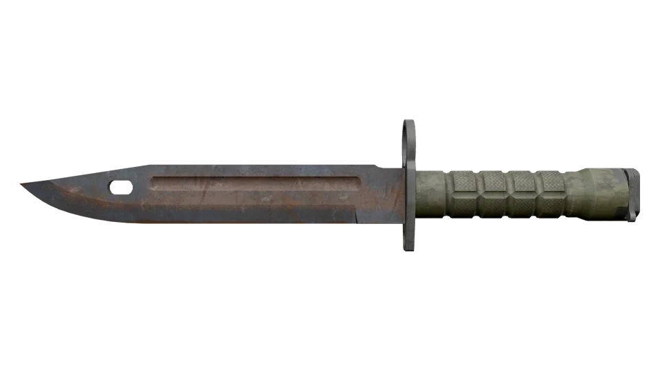 ★ Bayonet | Rust Coat (Battle-Scarred)