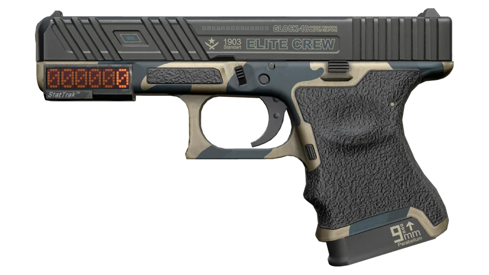 StatTrak™ Glock-18 | Winterized (Minimal Wear)