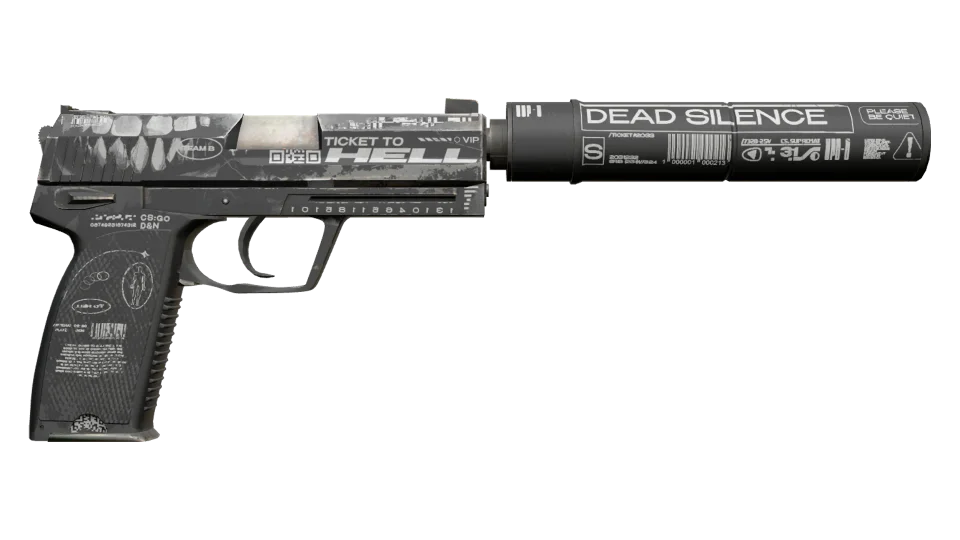 Vorschau von USP-S | Ticket to Hell (Field-Tested)