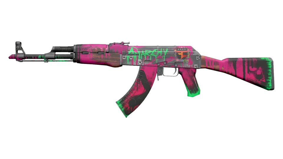 AK-47 | Neon Revolution (Well-Worn) thumbnail