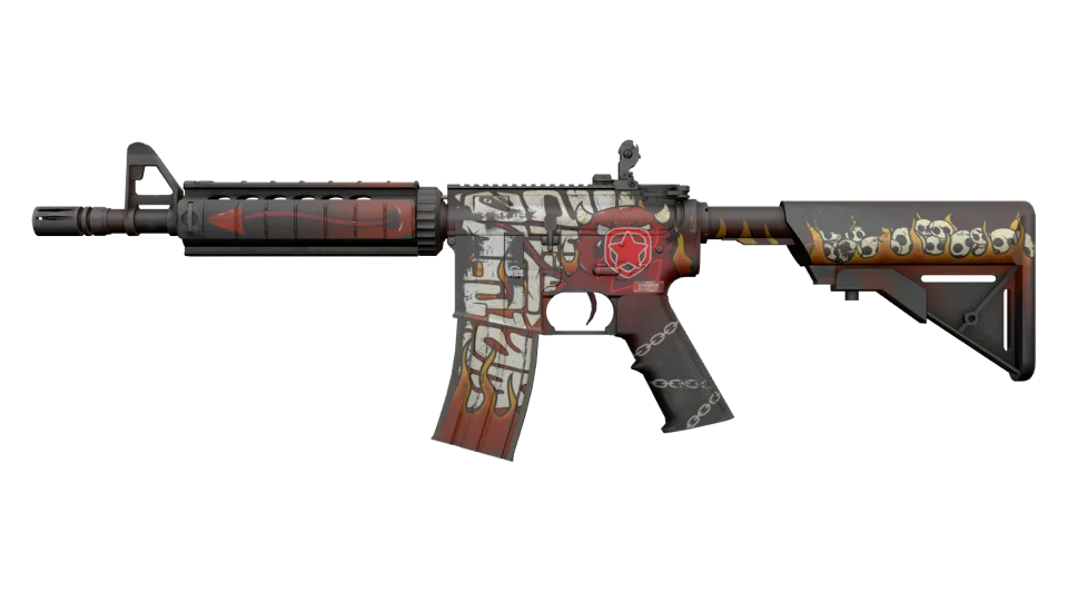 M4A4 | Hellfire (Field-Tested)