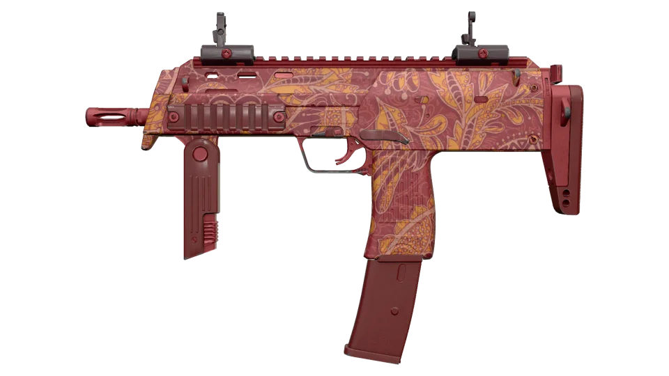MP7 | Coral Paisley (Minimal Wear)
