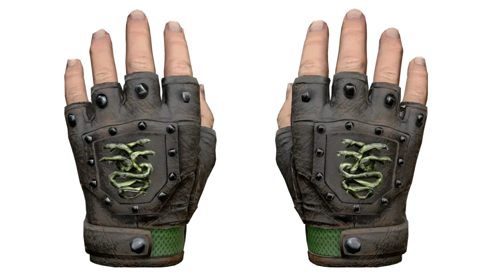 ★ Hydra Gloves | Emerald (Battle-Scarred) thumbnail