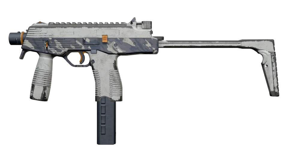 MP9 | Arctic Tri-Tone (Battle-Scarred)