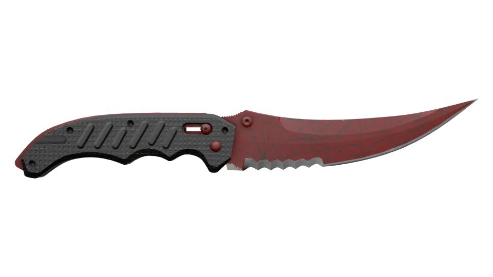 ★ Flip Knife | Crimson Web (Minimal Wear) thumbnail