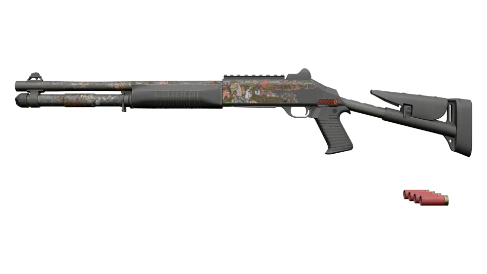 StatTrak™ XM1014 | Zombie Offensive (Well-Worn)