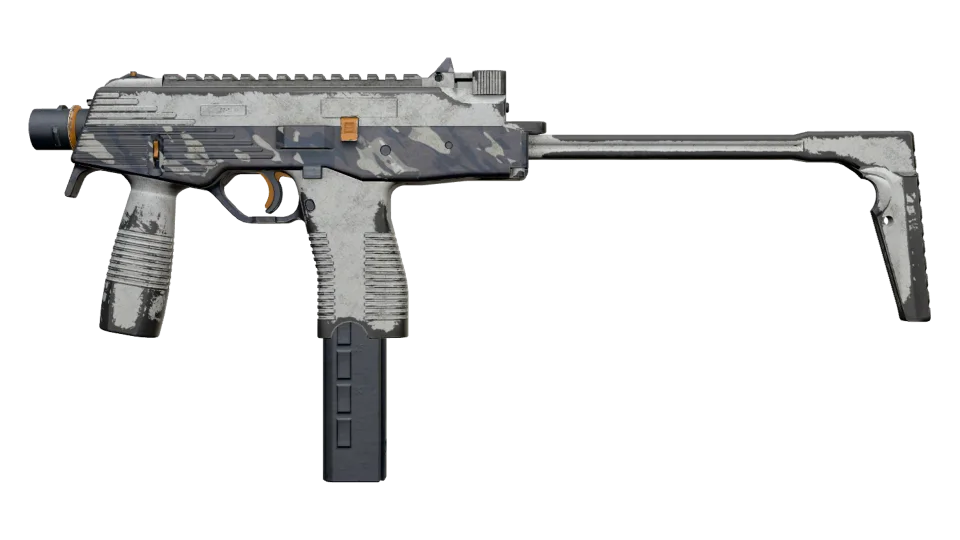 MP9 | Arctic Tri-Tone (Battle-Scarred)